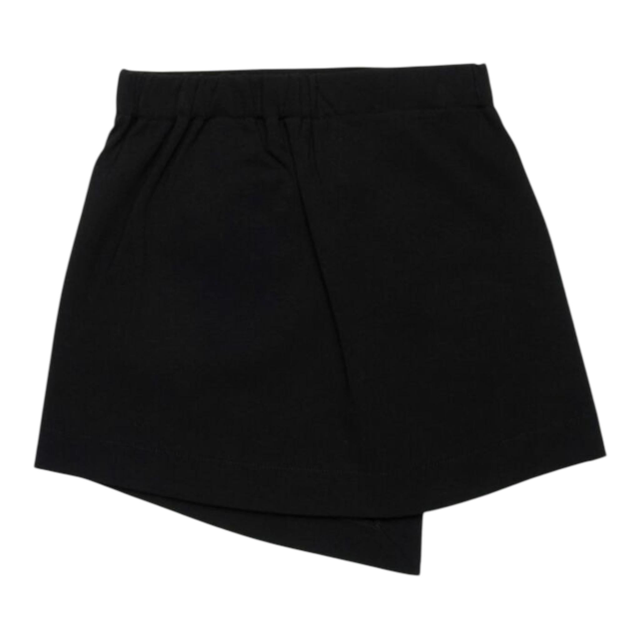 Diesel Gonna Tinta Unita con Elastico In Vita per Bambina J02195 NERO DIESEL 