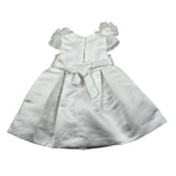 Petit Abito Mezza Manica tinta unita Bianco per Neonata S2014010 BIANCO PETIT 