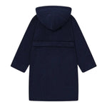 Ralph Lauren Accappatoio Tinta Unita con Stampa per Bambino 9P0188 BLU RALPH LAUREN 