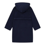 Ralph Lauren Accappatoio Tinta Unita con Stampa per Bambino 9P0188 BLU RALPH LAUREN 