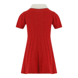 PHILOSOPHY abito tinta unita mezza manica con colletto Rosso per Bambina PFAB054 ROSSO PHILOSOPHY 
