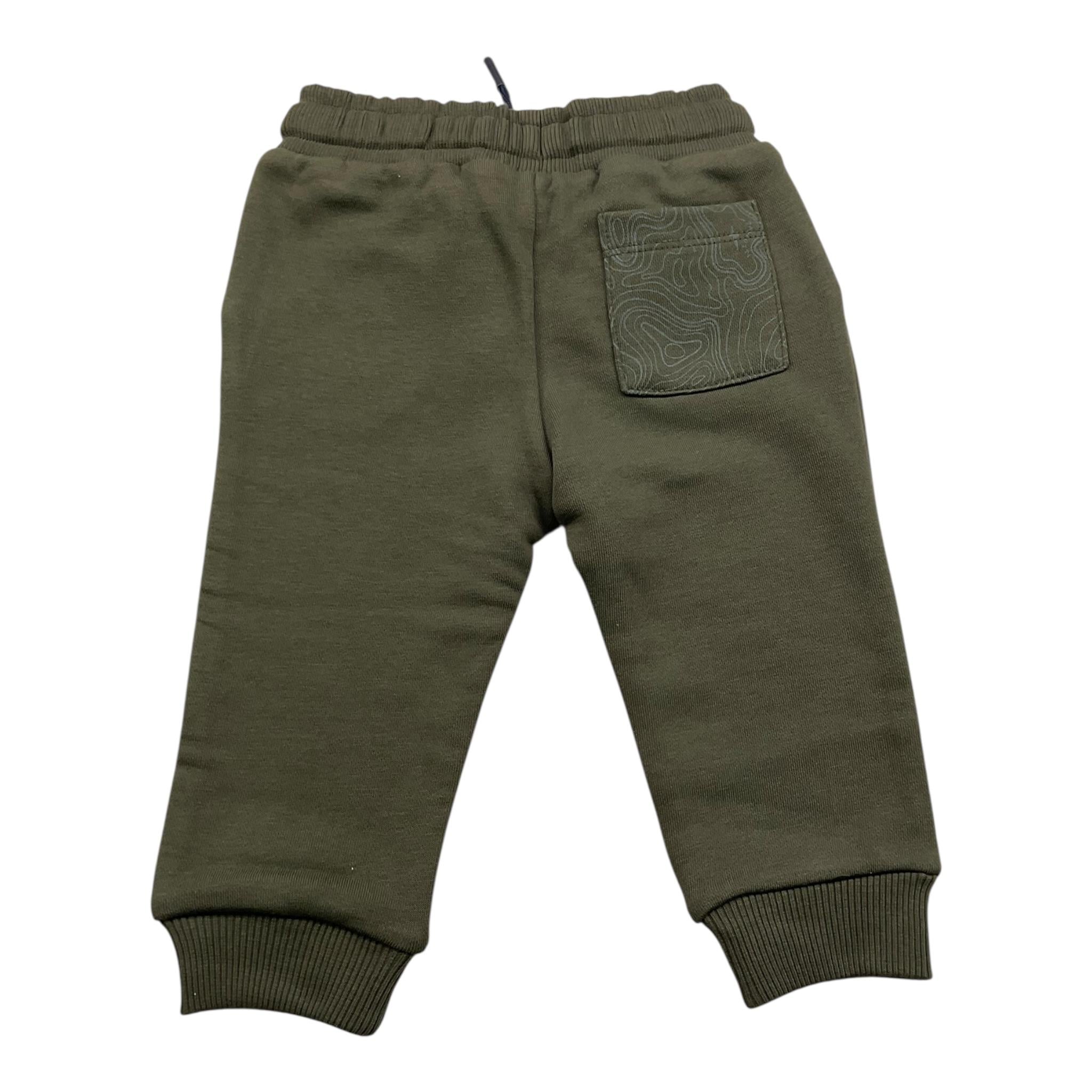 CESARE PACIOTTI pantalone tuta tinta unita Verde per Neonato PFP5352B VERDE CESARE PACIOTTI 