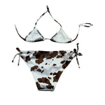 Saint Barth Costume 2 Pezzi Triangolo-Slip per Bambina 000338L BIANCO SAINT BARTH 