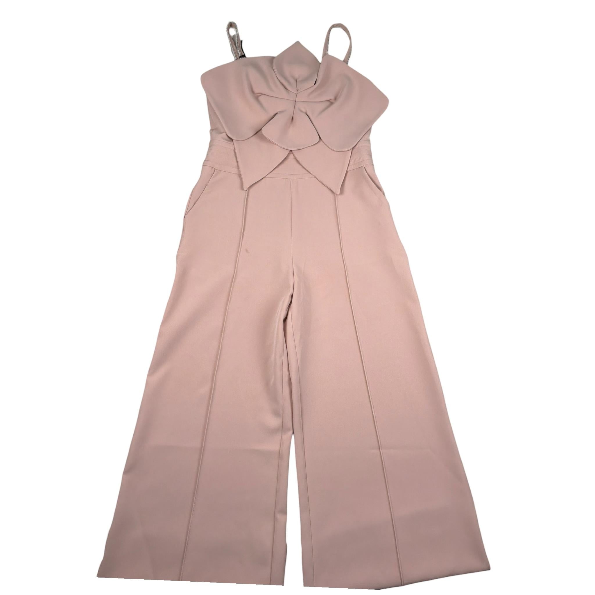 Fun & Fun Tuta Intera A Bretelle Tinta Unita con Tulle per Bambina FNCJJP00985XX ROSA FUN & FUN 