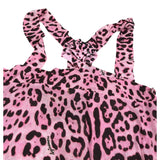 4Giveness Abito tinta unita con Fantasia Maculata Rosa per Bambina FGCG3944X ROSA 4GIVENESS 