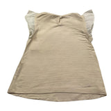 Twinset T-Shirt Tinta Unita Con Stampa E Brillantini Beige Per Neonata