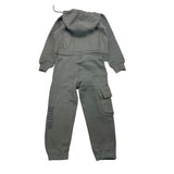 AERONAUTICA MILITARE completo 2pz felpa-pantalone tinta unita con stampa Verde per Bambino 242TF0002AJRF758 VERDE AERONAUTICA MILITARE 