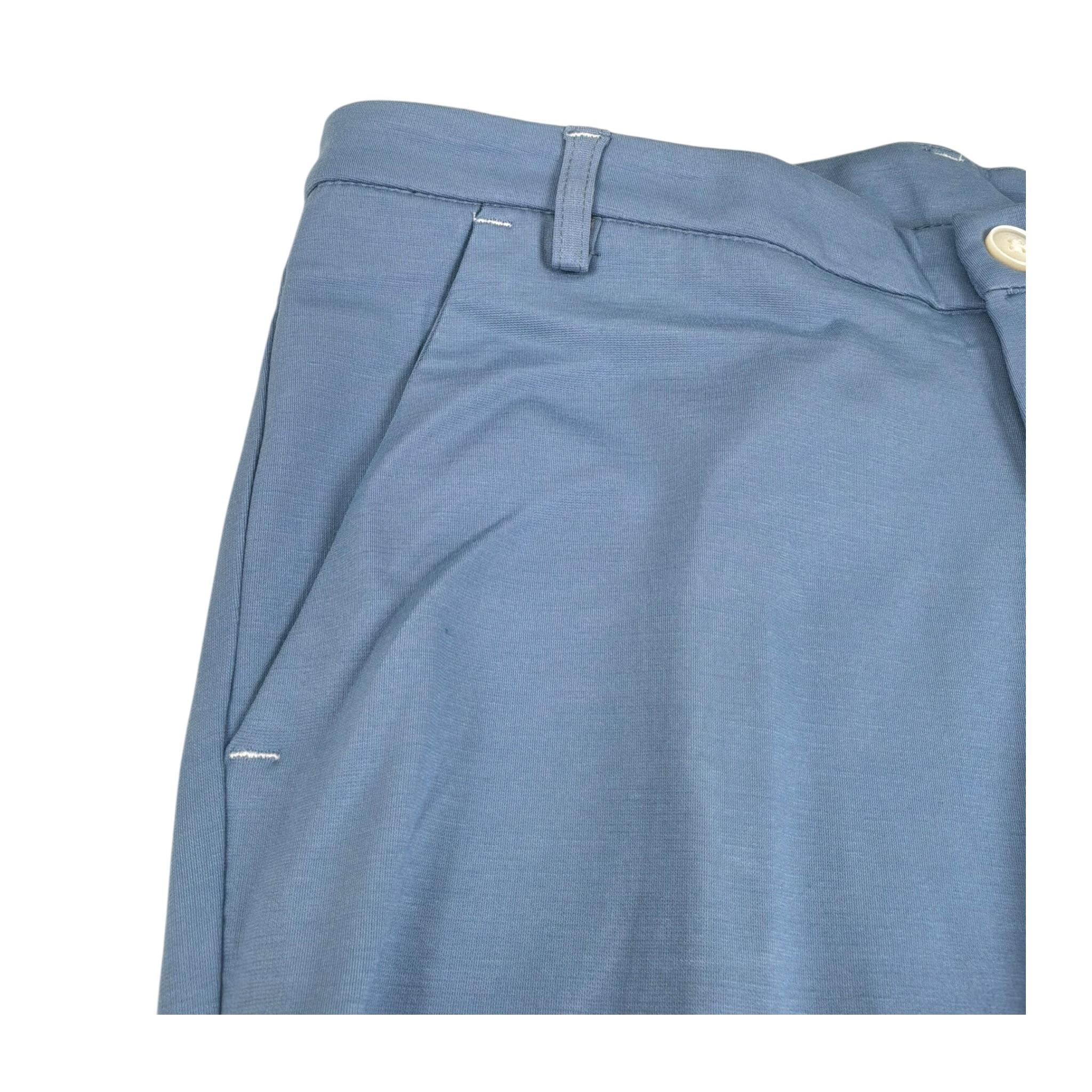 Emanuel Pris Pantalone Tinta Unita con Girovita Regolabile per Bambino EPT6116R AZZURRO EMANUEL PRIS 