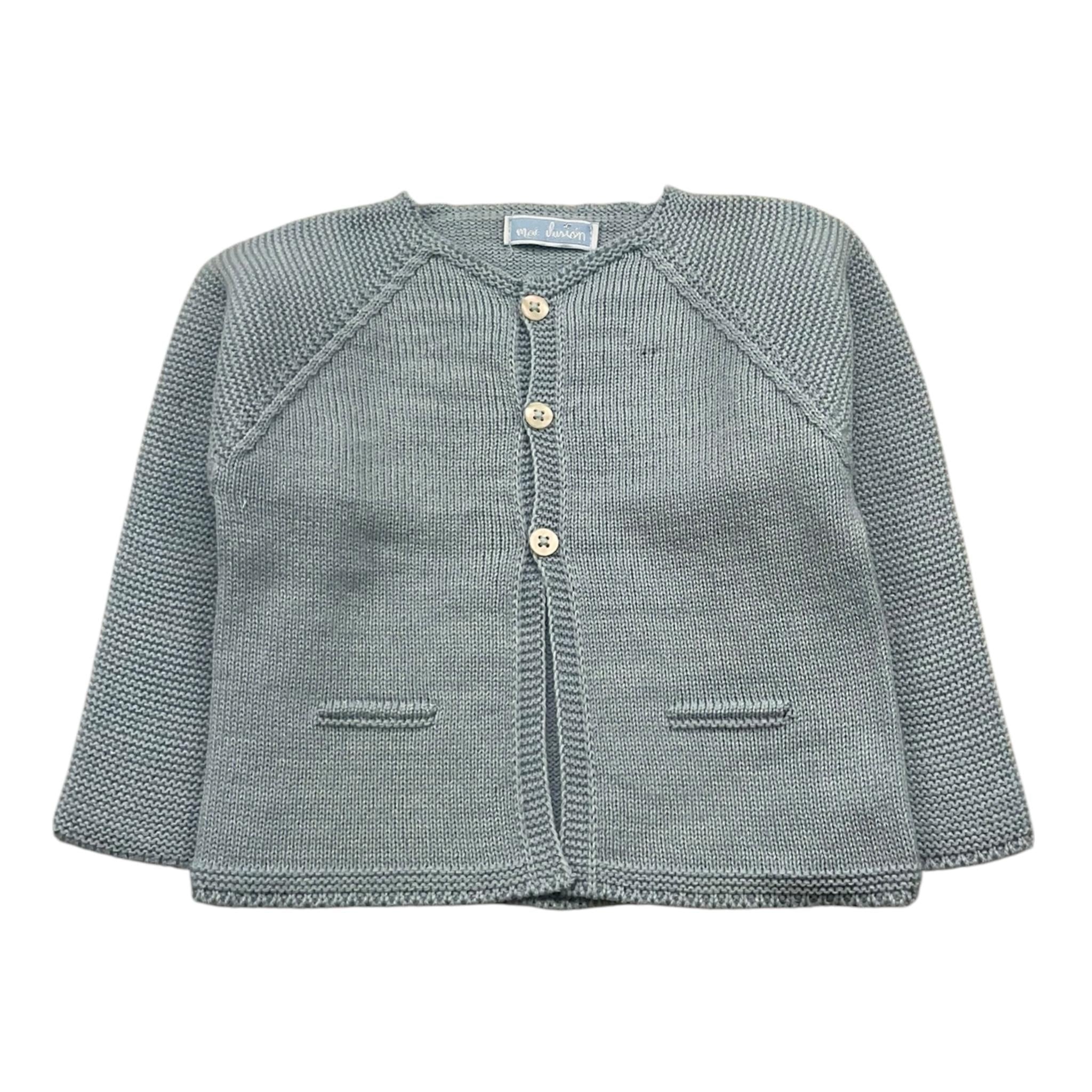 MAC ILUSIO'N cardigan tinta unita Azzurro per Neonato 94811 AZZURRO MAC ILUSIO'N 