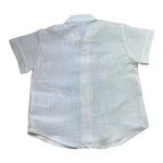 Manuel & Frank Camicia Mezza Manica Tinta Unita per Neonato UJEUEUI PANNA MANUEL & FRANK 