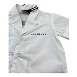 John Richmond Completo 2 Pezzi Camicia-Bermuda Bicolore per Neonato RIP26076CE BIANCO/NERO JOHN RICHMOND 