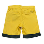 Guess Bermuda Tinta Unita con Girovita Regolabile per Neonato I1RD04WD3T0 GIALLO GUESS 