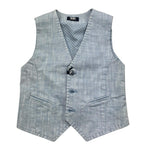 Manuel & Frank Gilet Tinta Unita per Bambino MF5157B AZZURRO MANUEL & FRANK 