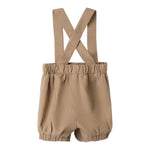 Mini Banda Salopette tinta unita Beige per Neonato 3B621X BEIGE MINI BANDA 