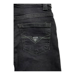 GUESS jeans tinta unita con girovita regolabile Nero per Neonato N4YA07D4KC0 NERO GUESS 