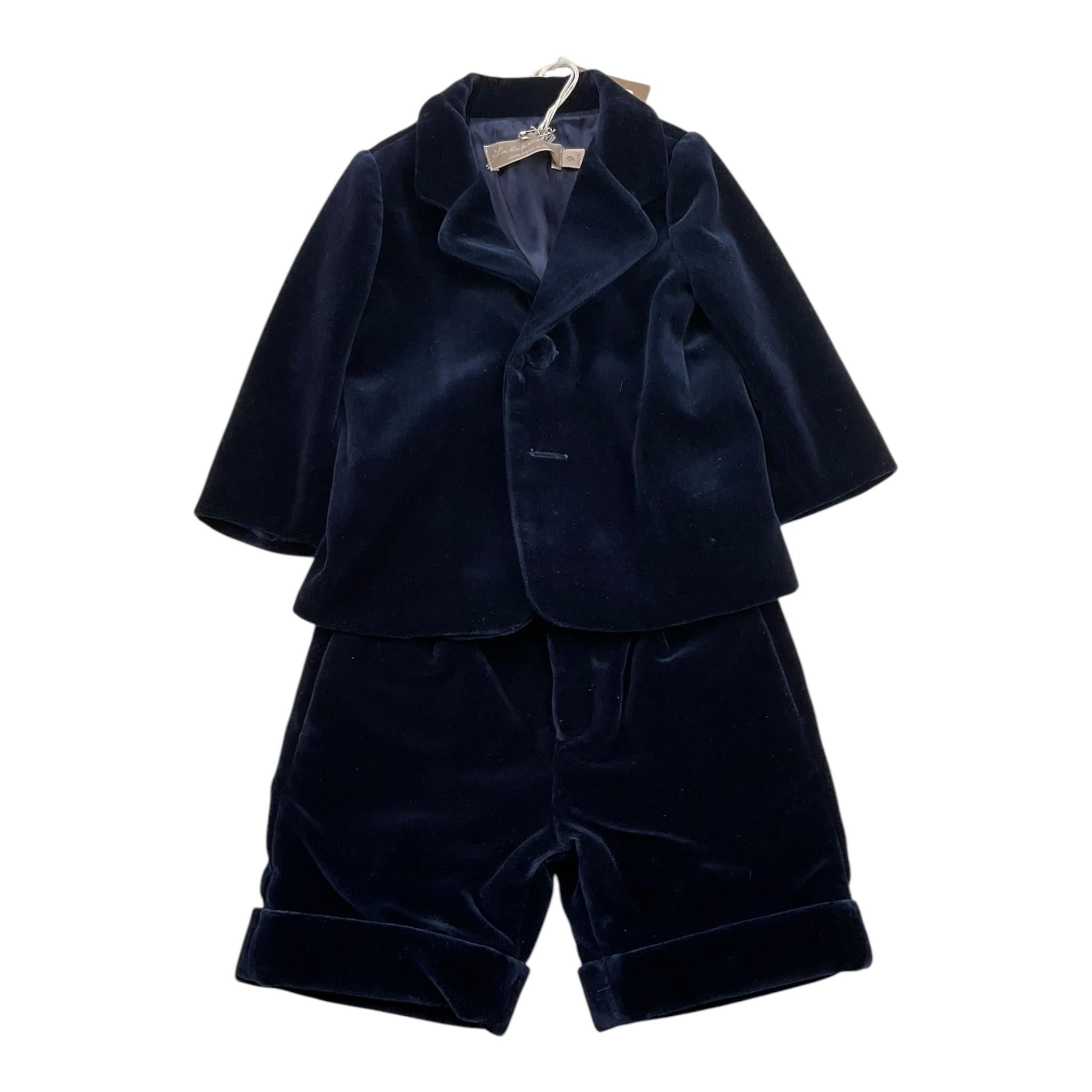 LA STUPENDERIA completo 2pz cerimonia giacca-pantalone Blu per Neonato CCGH21 BLUB LA STUPENDERIA 