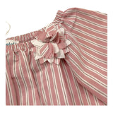 Lalalu' Completo 2 Pezzi Pantalone-Top Fantasia A Righe per Bambina COMPL100PB ROSA LALALU' 