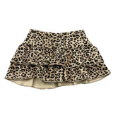 U+è BY MISS GRANT gonna stampa fantasia maculata con balze Beige per Bambina UE1631 BEIGE U+è BY MISS GRANT 