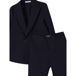 Paolo Pecora Completo 2 Pezzi Giacca-Pantalone Tinta Unita per Bambino PP3897 BLU PAOLO PECORA 