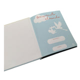 Le Bebe Album Fotografie Bicolore per Neonato LBA002 BIANCO/AZZURRO LE BEBE 