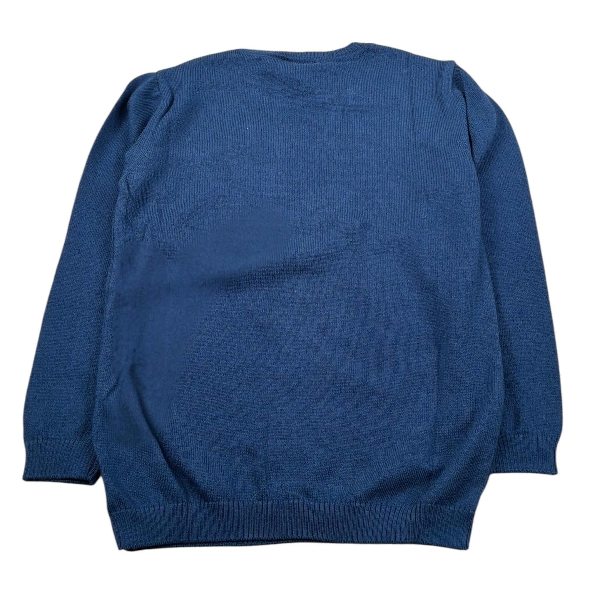 Magnificio di Verona Maglia Girocollo tinta unita Blu per Bambino 015124 BLU MAGNIFICIO DI VERONA 