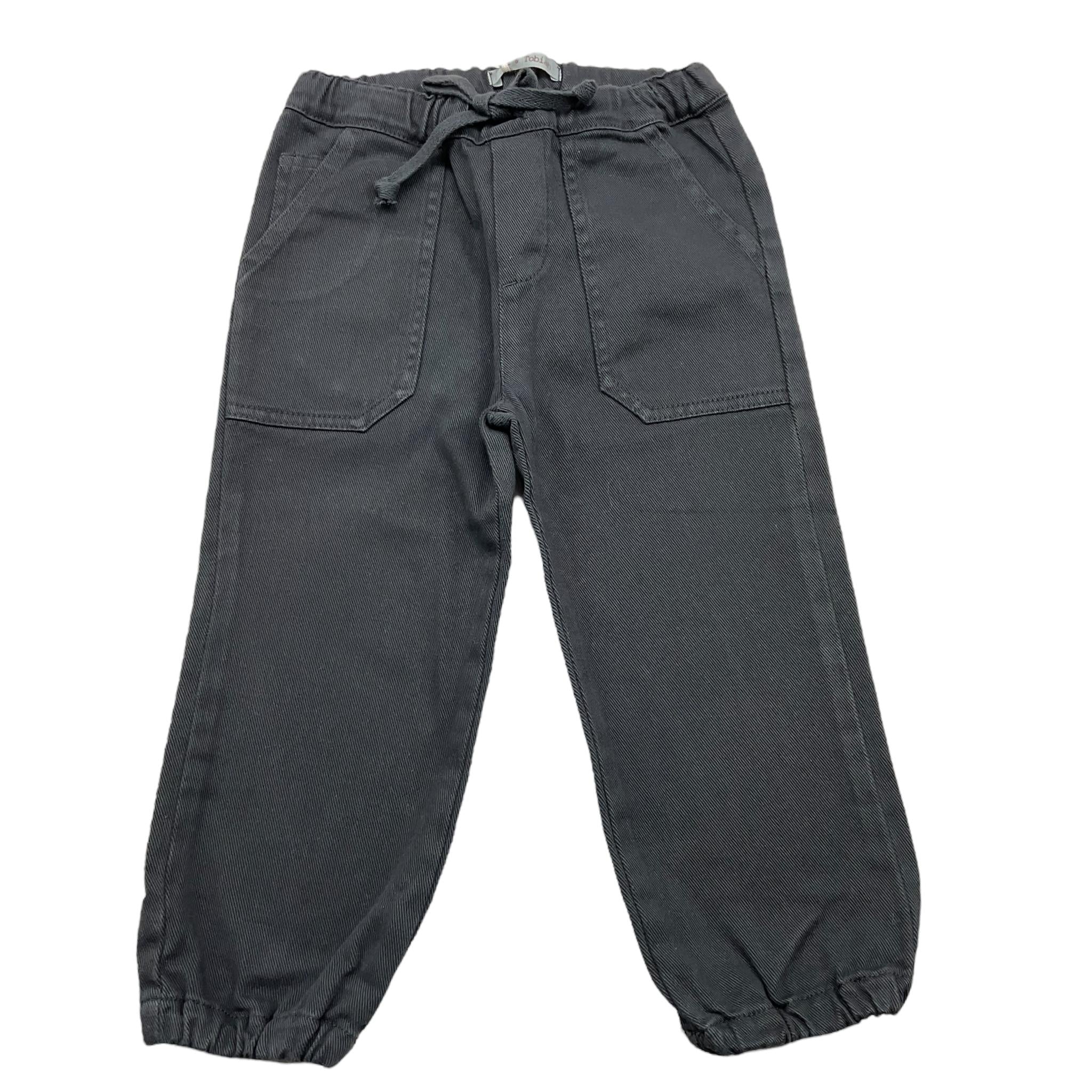 ZHOE & TOBIAH pantalone tinta unita con elastico in vita Grigio per Neonato PJK17X GRIGIO ZHOE & TOBIAH 