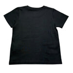 K-Way T-Shirt Girocollo Tinta Unita con Logo per Bambino K4\\4WW NERO K-WAY 