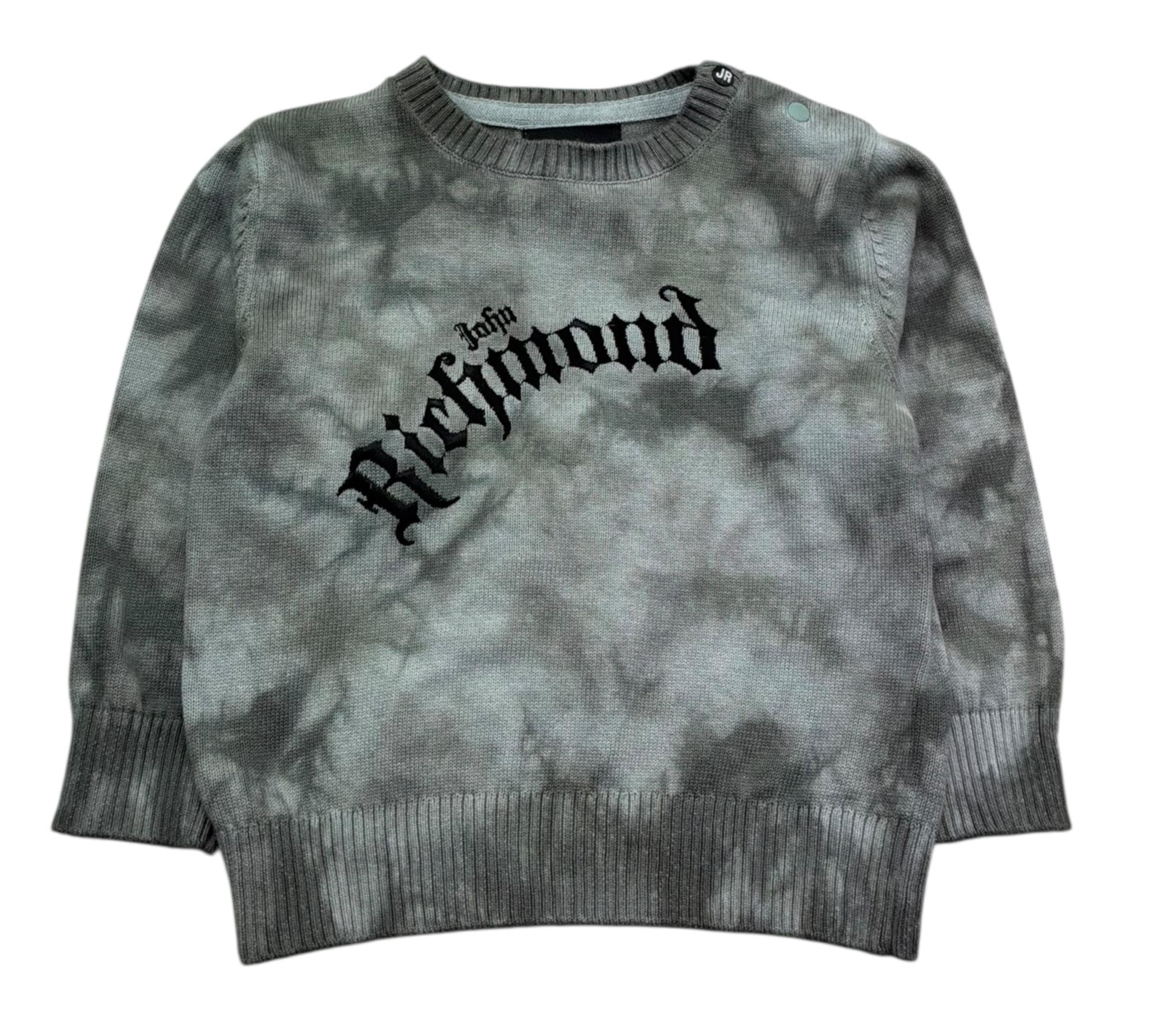 John Richmond Maglia Girocollo Stampa Fantasia per Neonato RIP26063MA VERDE JOHN RICHMOND 