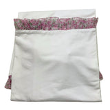 Lalalu' Coperta Tinta Unita con Applicazioni per Neonata E25COP17 BIANCO LALALU' 