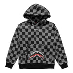 Sprayground Felpa Chiusa con Cappuccio Bicolore per Bambino SPY1151GREY NERO SPRAYGROUND 