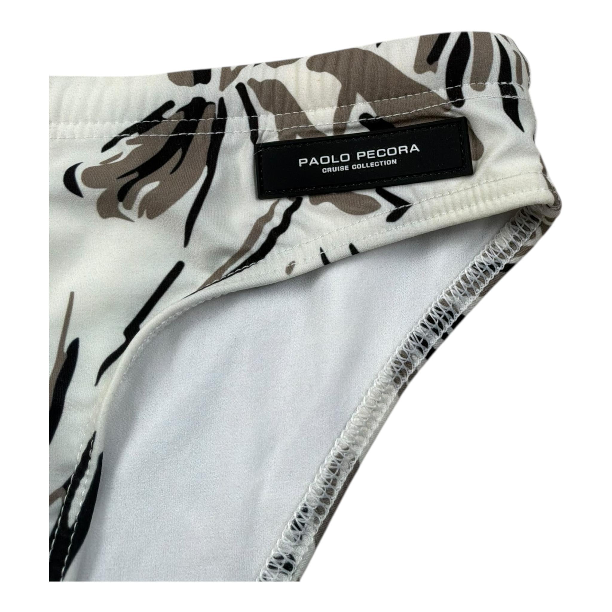 Paolo Pecora Costume Mutanda Tinta Unita per Bambino PP2003XX PANNA PAOLO PECORA 