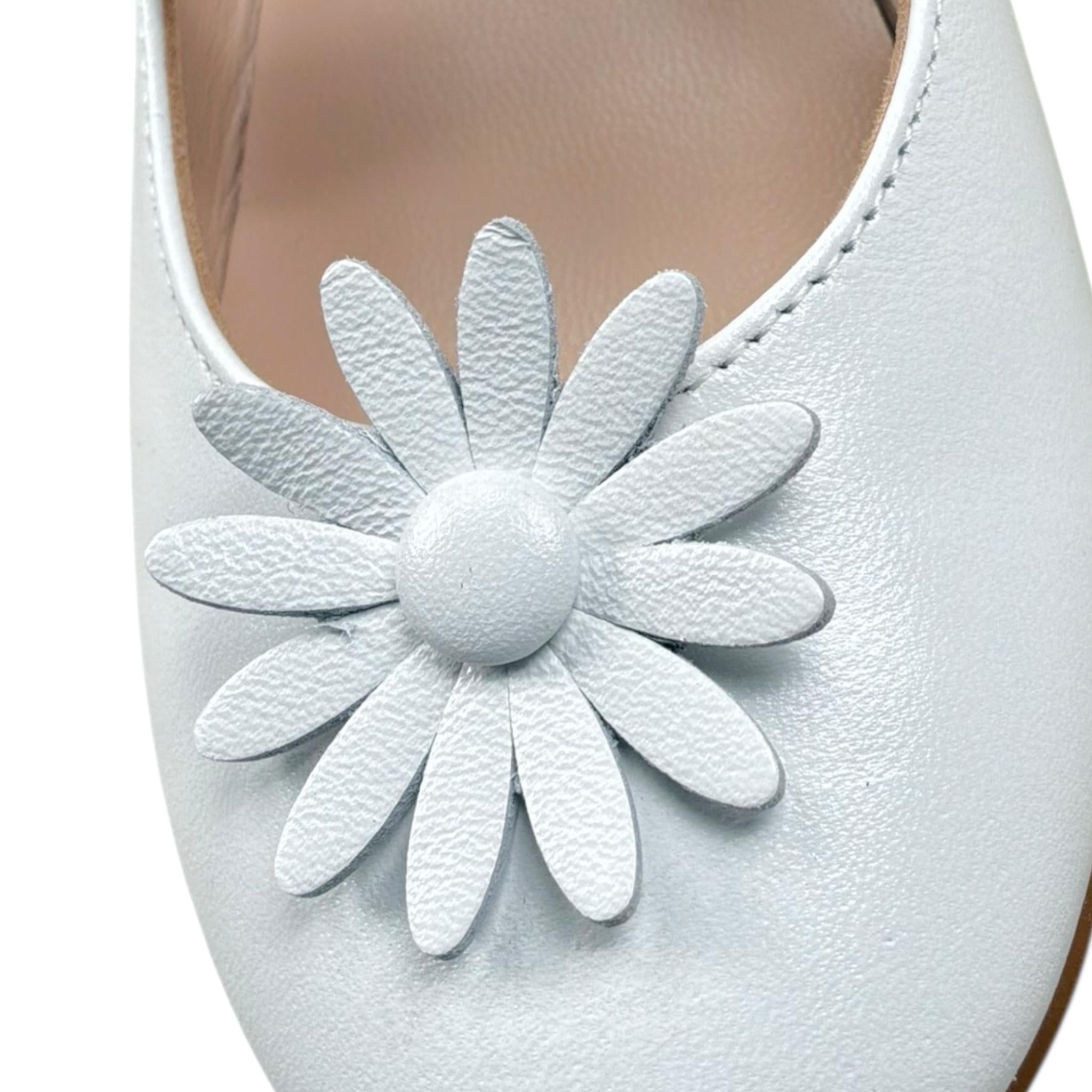 Il Gufo Ballerina Tinta Unita con Applicazione Fiore per Neonata G214 BIANCO IL GUFO 