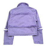 John Richmond Giubbino In Denim Tinta Unita  per Bambina RGP26152GB LILLA JOHN RICHMOND 