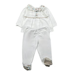 Babyvip Completo 2 Pezzi Shirt-Ghettina per Neonata T3822 BIANCO BABYVIP 