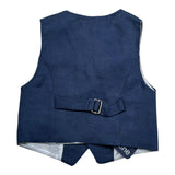 Harmont & Blaine Gilet Tinta Unita con Logo per Neonato JLK002N BLU HARMONT & BLAINE 