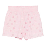 Saint Barth Short Tinta Unita In Pizzo Sangallo per Bambina MEA00104056 ROSA SAINT BARTH 