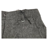 I'M BRIAN pantalone tinta unita con girovita regolabile Grigio per Bambino PA3075JX GRIGIO I'M BRIAN 
