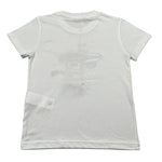 Manuel Ritz T-Shirt Girocollo Tinta Unita con Ricamo per Bambino MR3109X BIANCO MANUEL RITZ 