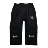 John Richmond Pantalone Tinta Unita con Elastico In Vita per Neonato RIP23083PA NERO JOHN RICHMOND 