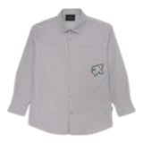 John Richmond Camicia Tinta Unita con Tasche per Bambino RBP25143CA GRIGIO JOHN RICHMOND 