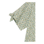 Il Gufo Camicia Mezza Manica Microfantasia per Bambina P25CC106C4139 BIANCO/VERDE IL GUFO 