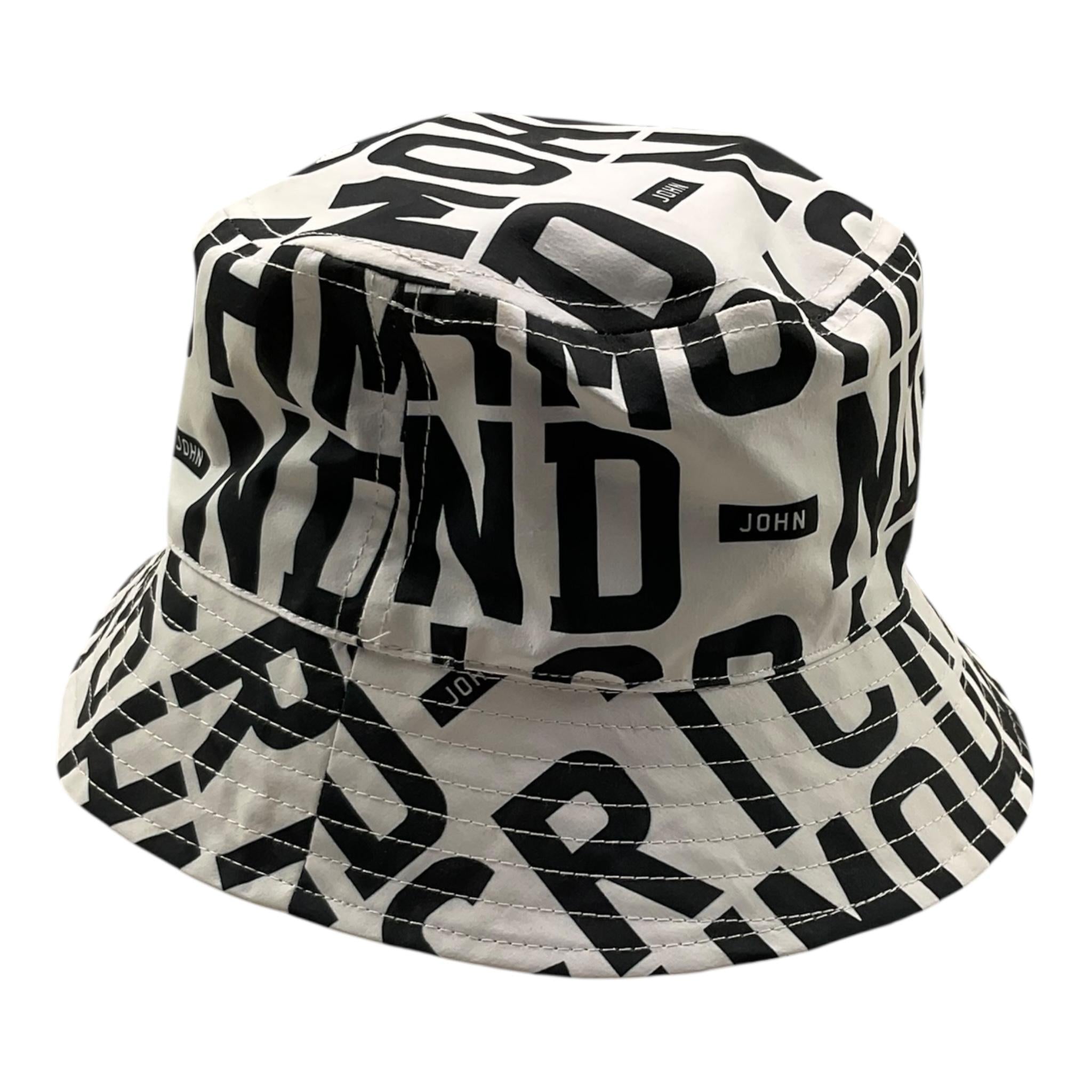 John Richmond Cappello Pescatore Tinta Unita con Logo per Bambino RBP24076HA BIANCO JOHN RICHMOND 