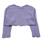 J.O. Milano Coprispalle Tinta Unita con Ricami per Bambina 573X1JXX LILLA J.O. MILANO 