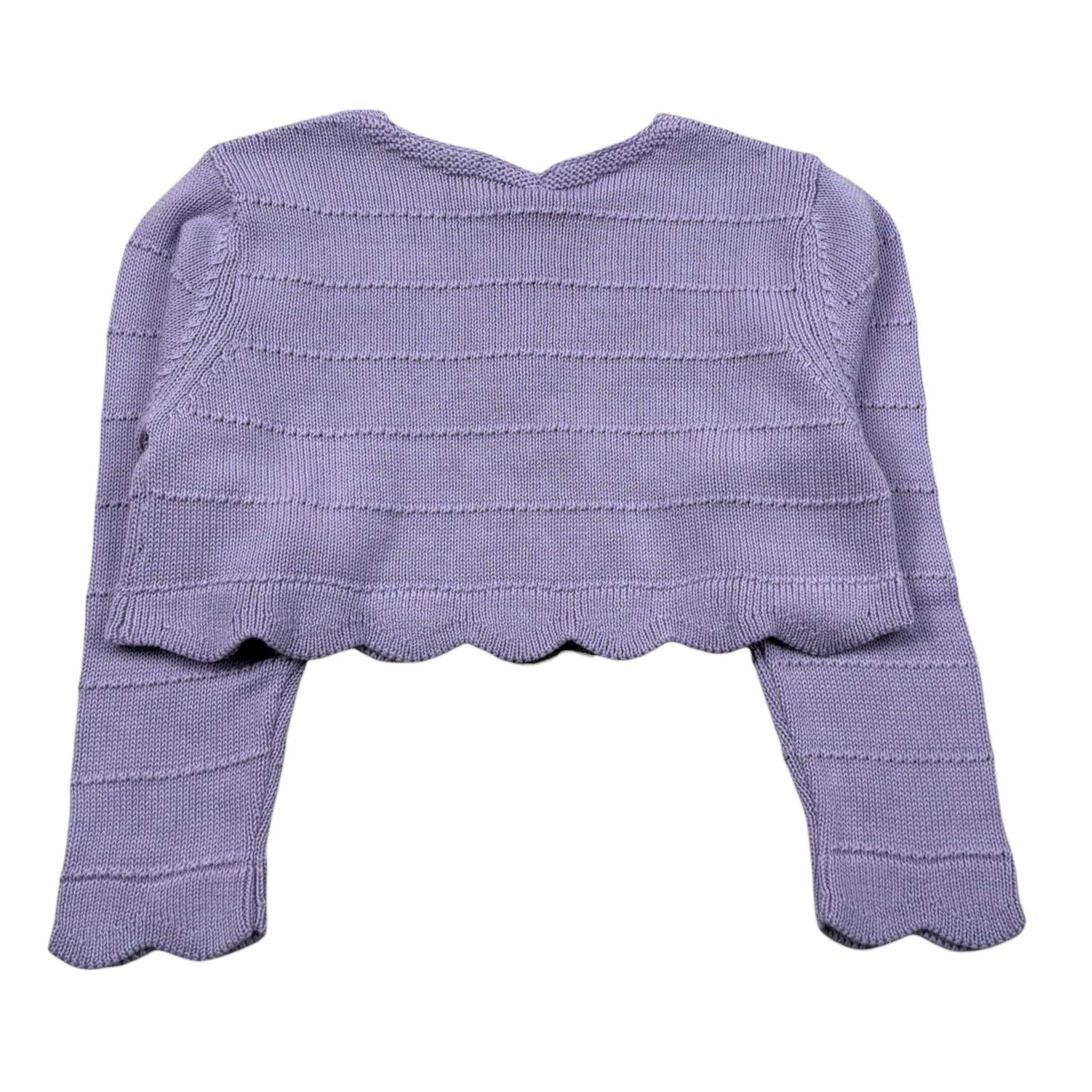 J.O. Milano Coprispalle Tinta Unita con Ricami per Bambina 573X1JXX LILLA J.O. MILANO 