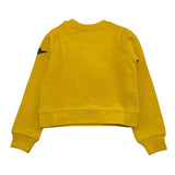 AERONAUTICA MILITARE felpa tinta unita girocollo con stampa Giallo per Neonato 242FE0002AJRF758 GIALLO AERONAUTICA MILITARE 