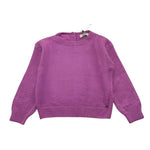 DIXIE maglia tinta unita girocollo Viola per Bambina NB16230G67 VIOLA DIXIE 