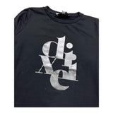 DIXIE shirt girocollo tinta unita con stampa  Nero per Bambina ML28030G67 NERO DIXIE 