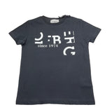 Iceberg T-Shirt Girocollo Tinta Unita con Stampa per Bambino TSICE5100J NERO ICEBERG 