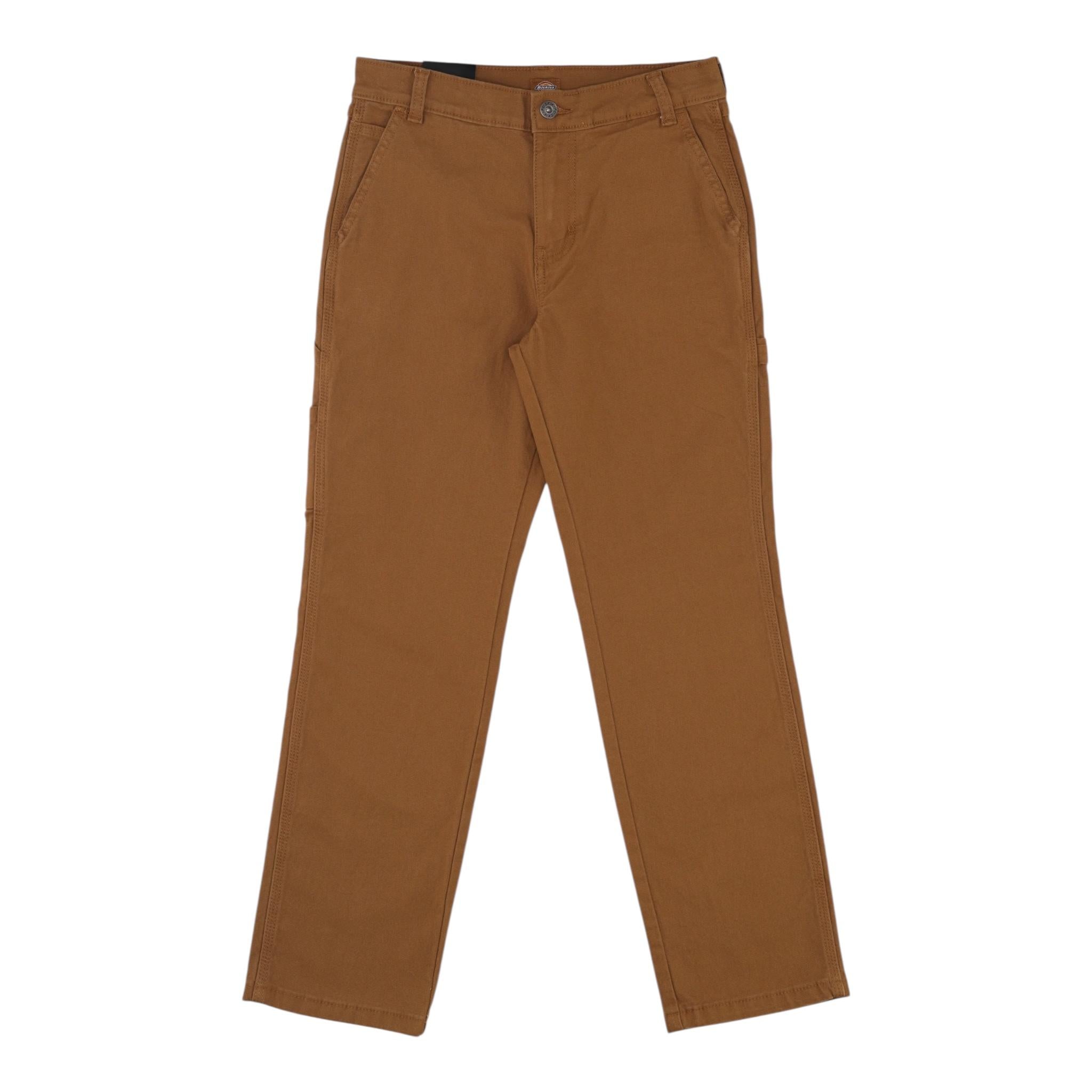 Dickies Jeans Tinta Unita con Tasche per Bambino DK0A85WT0BD1 MARRONE DICKIES 