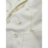 Emanuel Pris Giacca Tinta Unita con Bottoni per Bambino EGC1074 PANNA EMANUEL PRIS 